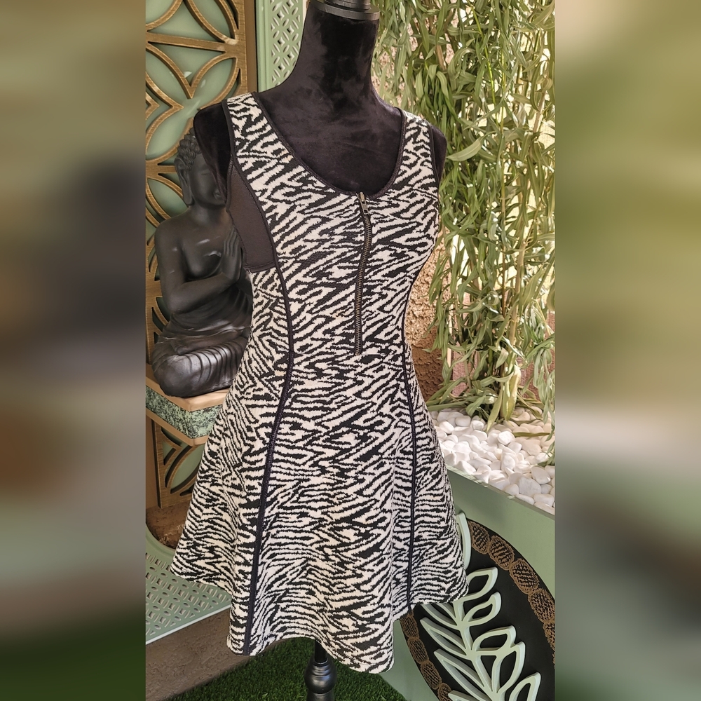 Jessica Simpson Zebra Print Mini Dress